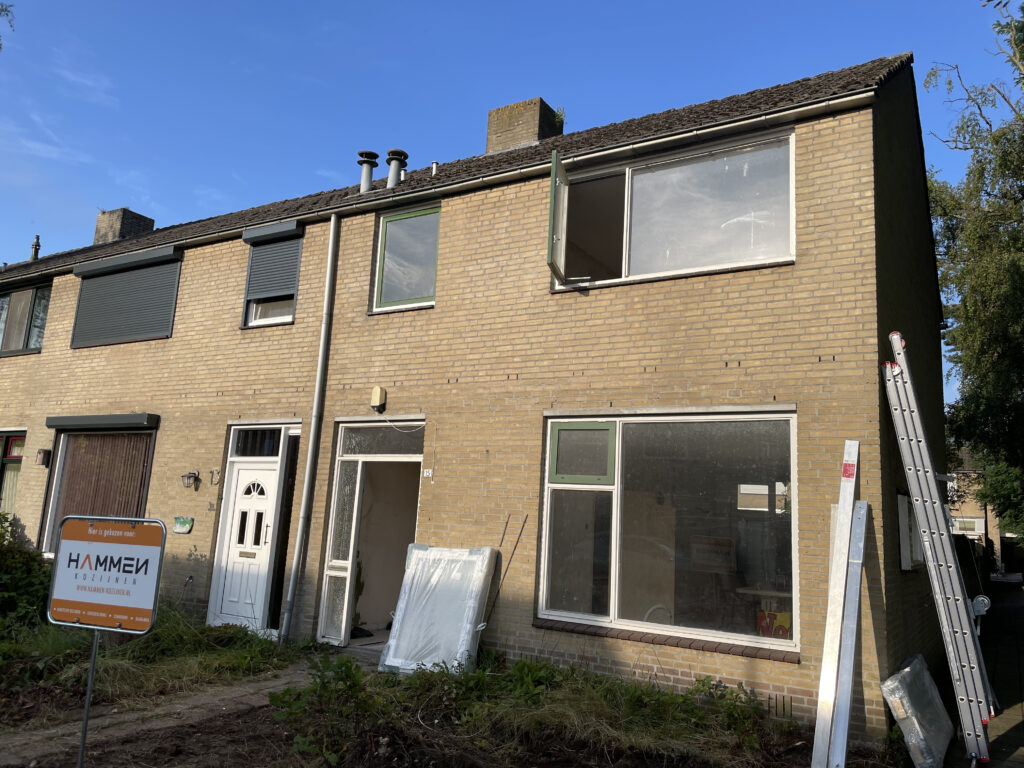 hoekwoning rijen before